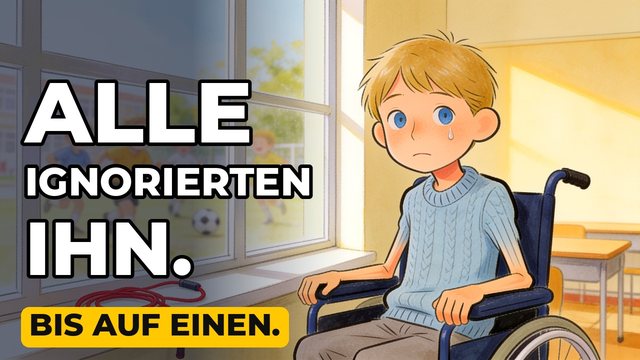 Vorschaubild zum Video: Alle haben ihn ignoriert. Bis auf einen Jungen mit einem roten Seil