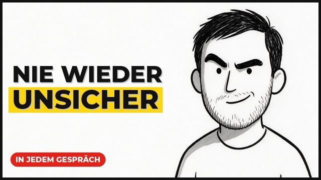 Vorschaubild zum Video: Wie du jedes Gespräch dominierst, 8 Techniken, die sofort wirken
